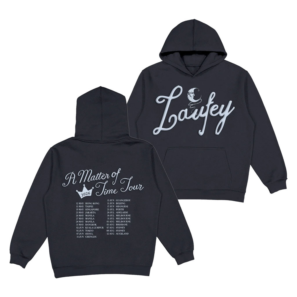 Laufey Merch 2026 A Matter Of Time Tour Hoodie Laufey Concert Merch Gift For Music Fans - Kdjoy