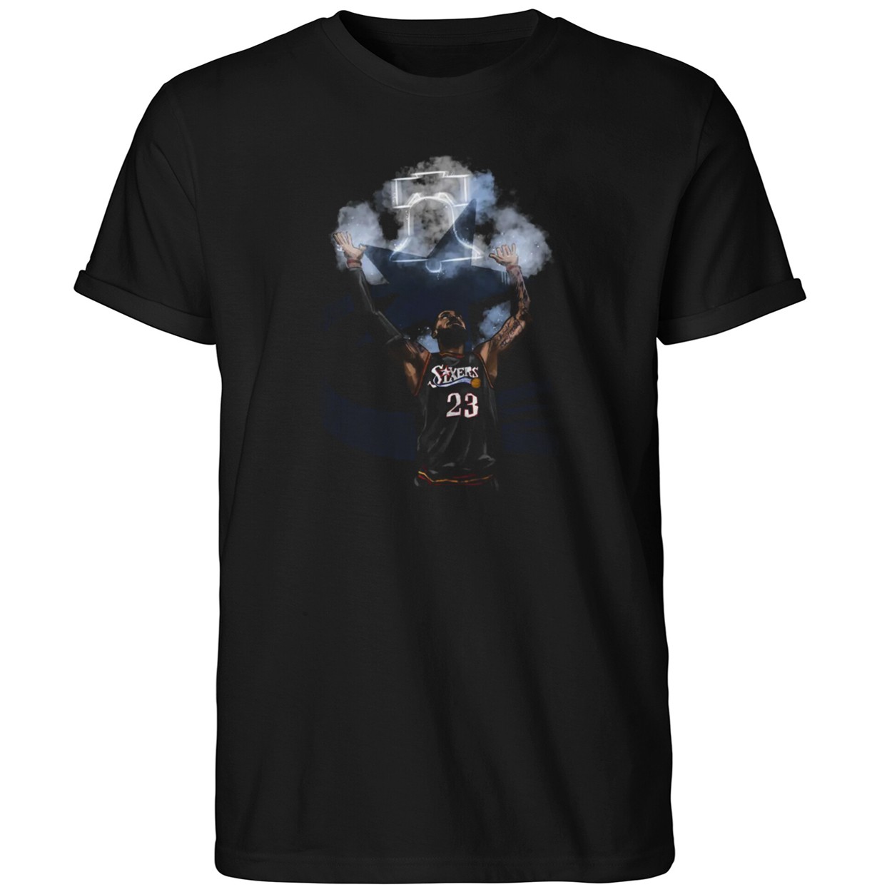 LeBron James With Bells On Shirt Philadelphia 76ers Merch Gift For Basketball Lover - Kdjoy