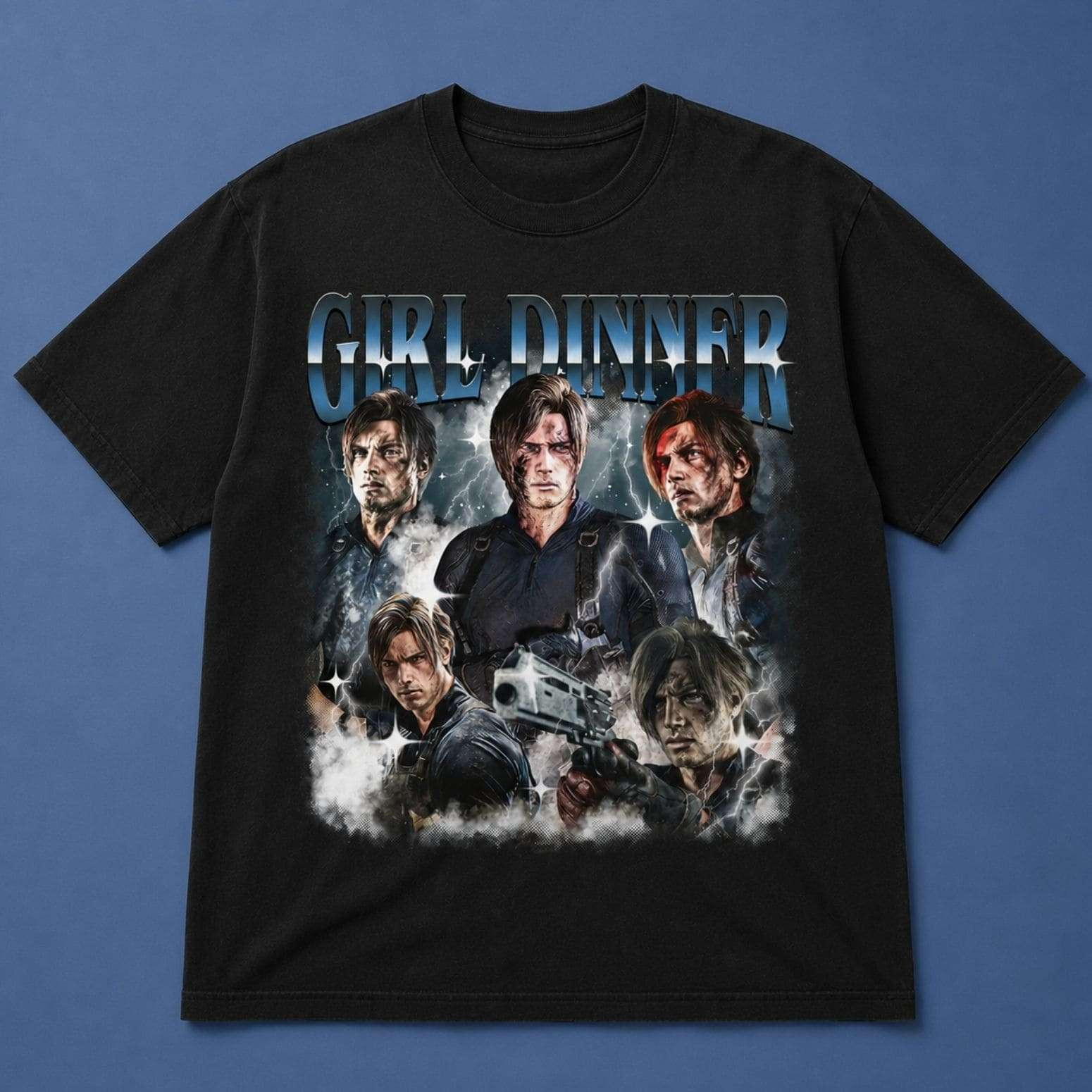 Leon Scott Kennedy Merch Girl Dinner Leon Kennedy Shirt Gifts For Gamers - Kdjoy Leon Scott Kennedy Merch Girl Dinner Leon Kennedy Shirt Gifts For Gamers - Kdjoy