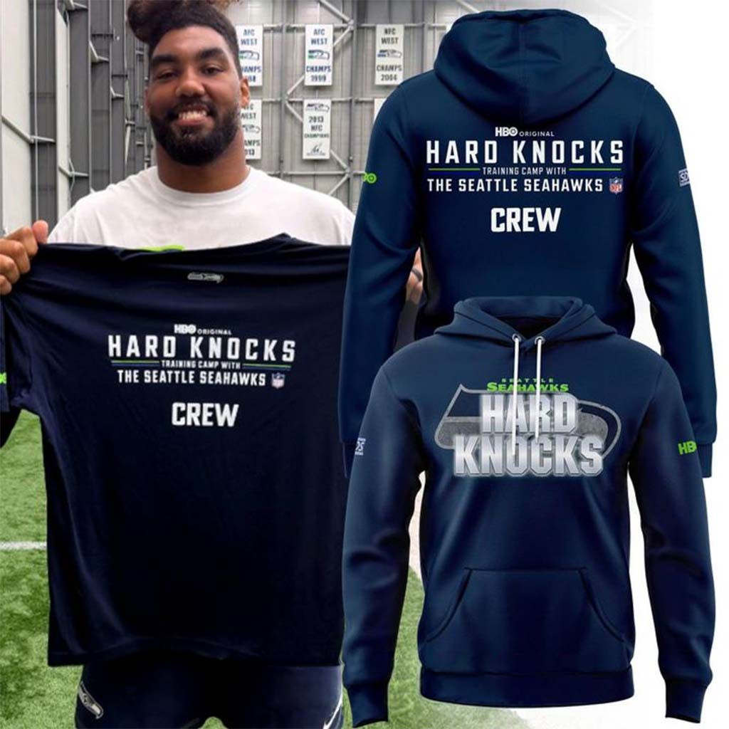 Leonard Williams Hard Knocks Training Camp With The Seattle Seahawks Crew 2026 Hoodie Fan Merch - Kdjoy Leonard Williams Hard Knocks Training Camp With The Seattle Seahawks Crew 2026 Hoodie Fan Merch - Kdjoy