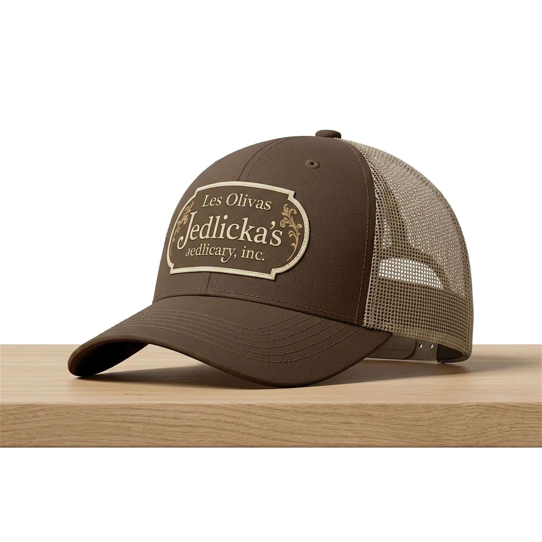 Leonardo DiCaprio Jedlicka's Saddlery Trucker Hat Embroidered Leonardo DiCaprio Merch Fan Gifts - Kdjoy