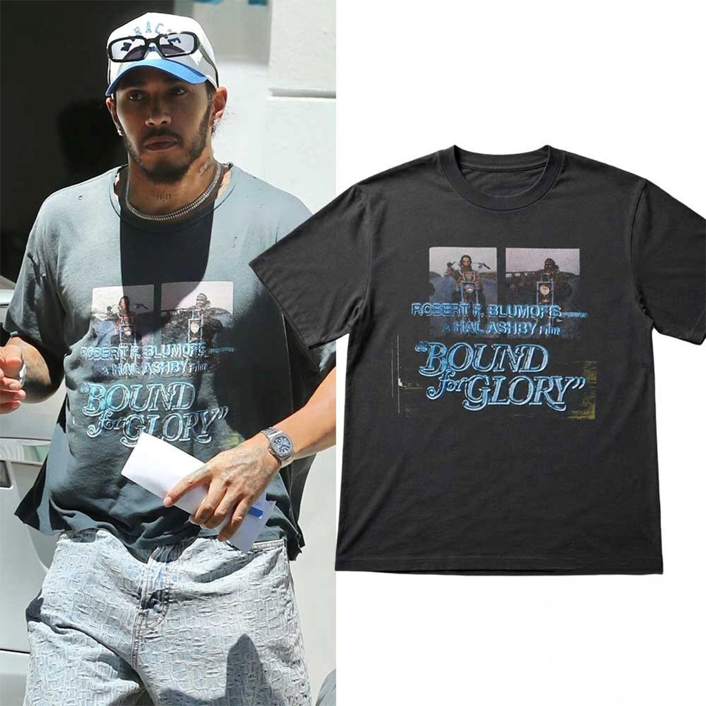Lewis Hamilton Bound For Glory Movie Shirt 2026 Lewis Hamilton Merch Gift For Husband - Kdjoy