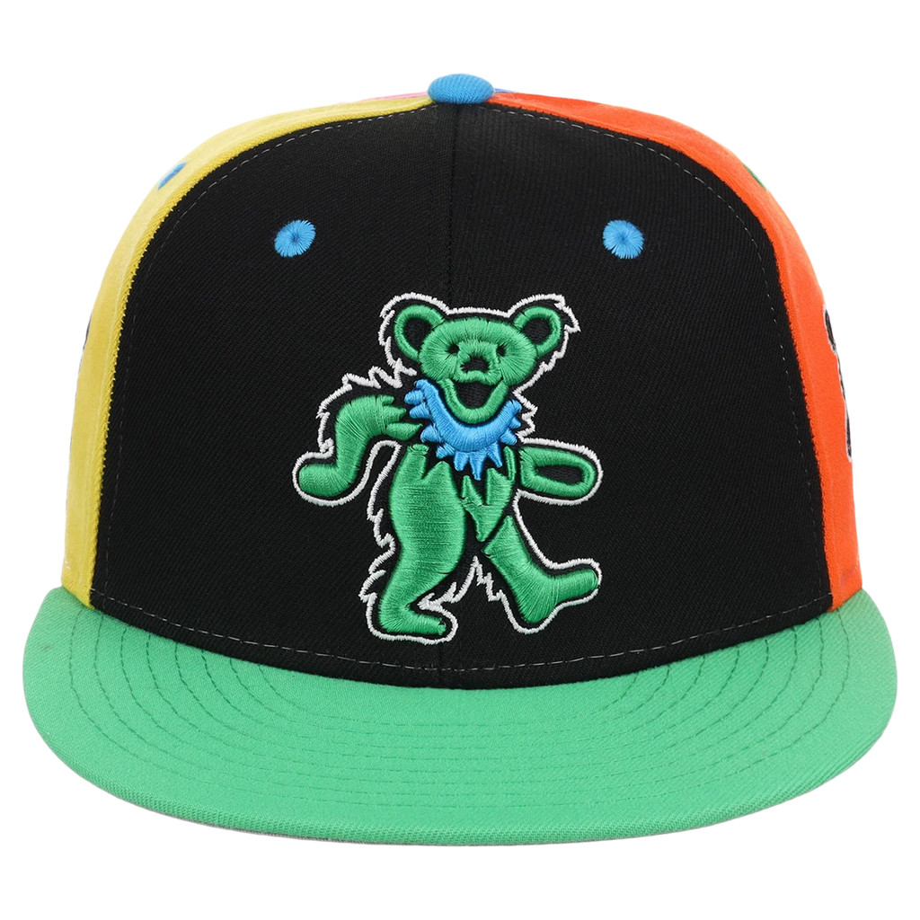 Lids Hat Drop Grateful Dead Collection Merch 2026 Pinwheel Bears Snapback Hat Embroidered - Kdjoy