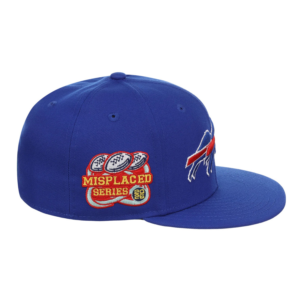 Lids Hat Drop Merch Buffalo Bills John Geiger x Misplaced Series Snapback Hat Royal Embroidered - Kdjoy