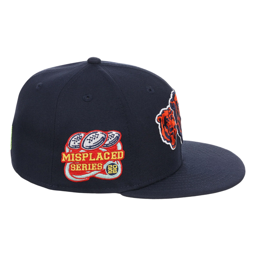 Lids Hat Drop Merch Chicago Bears John Geiger x Misplaced Series Snapback Hat Royal Embroidered - Kdjoy Lids Hat Drop Merch Chicago Bears John Geiger x Misplaced Series Snapback Hat Royal Embroidered - Kdjoy