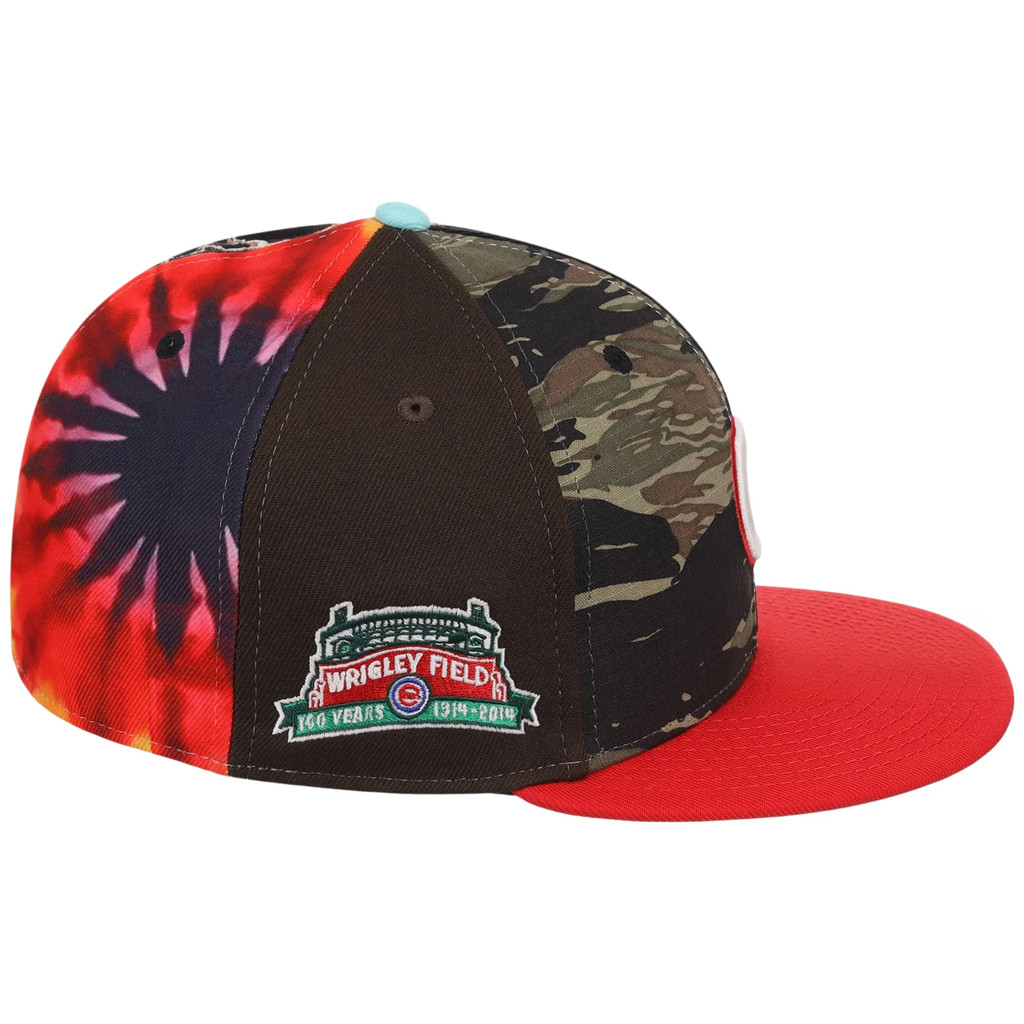 Lids Hat Drop Merch Chicago Cubs x Chase B Maximal 2 0 Snapback Hat Embroidered Gifts For Fans - Kdjoy