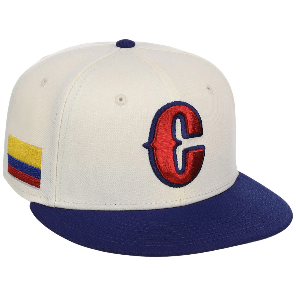 Lids Hat Drop Merch Colombia World Baseball Classic Chrome Metallics Snapback Hat Embroidered - Kdjoy