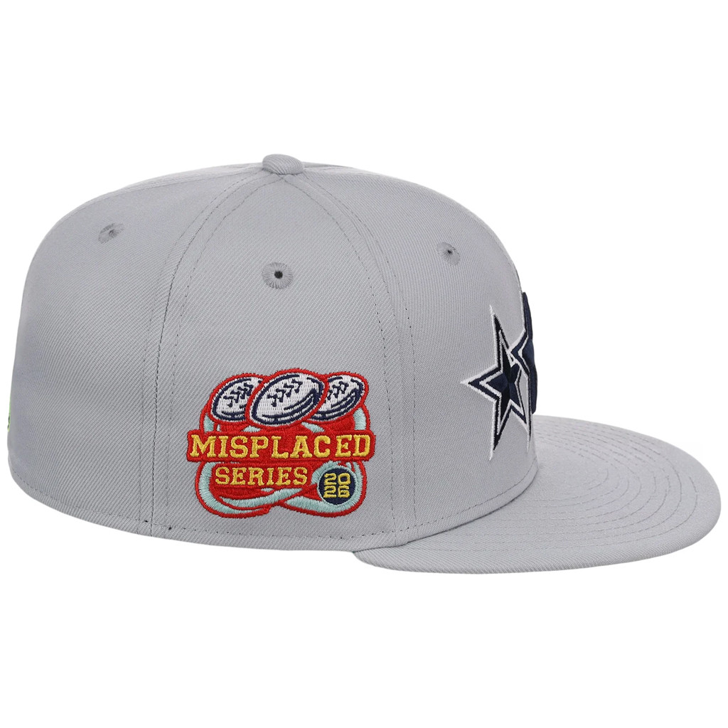 Lids Hat Drop Merch Dallas Cowboys John Geiger x Misplaced Series Snapback Hat Embroidered - Kdjoy