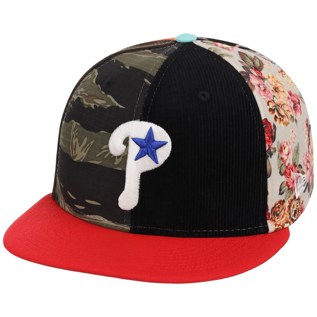 Lids Hat Drop Merch Philadelphia Phillies x Chase B Maximal 2 0 Snapback Hat Embroidered - Kdjoy