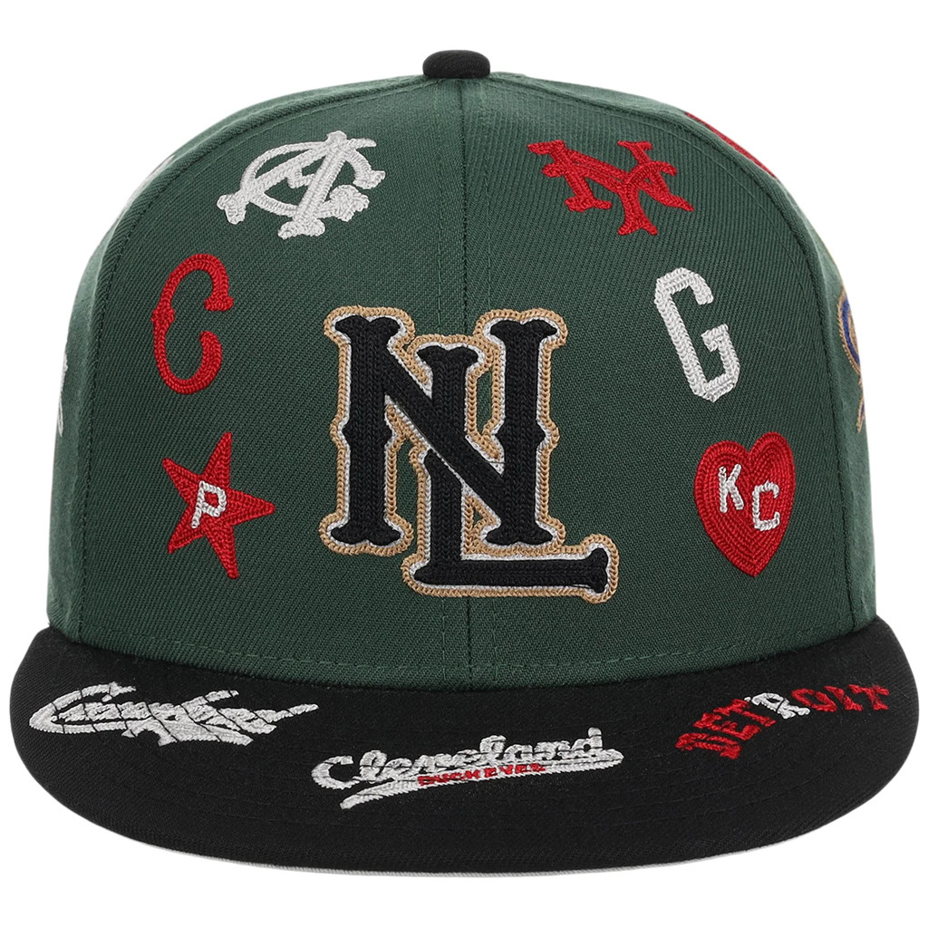 Lids Hat Drop The Legends Never Die Collection Merch Negro League Snapback Hat Embroidered - Kdjoy