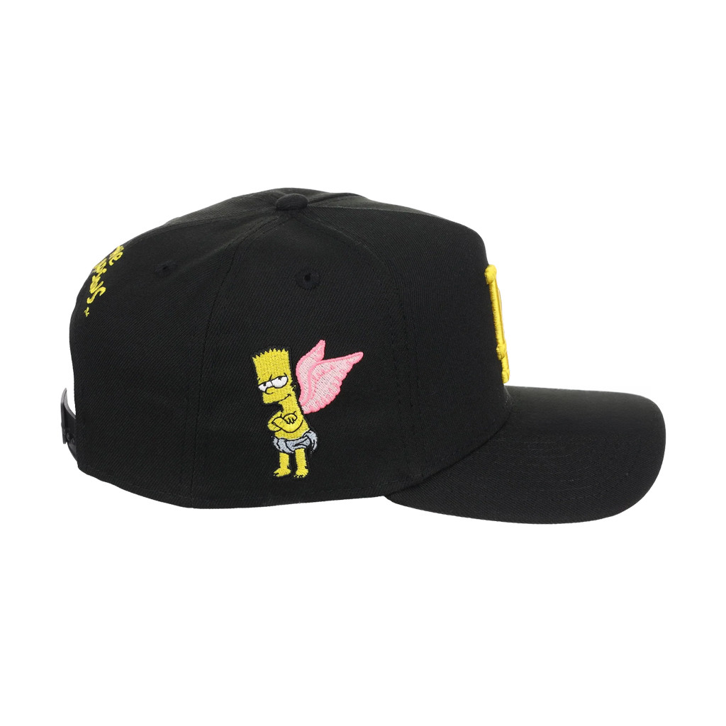 Lids Hat Drop The Simpsons Collection Merch Los Angeles Dodgers x Palm Snapback Hat Embroidered - Kdjoy