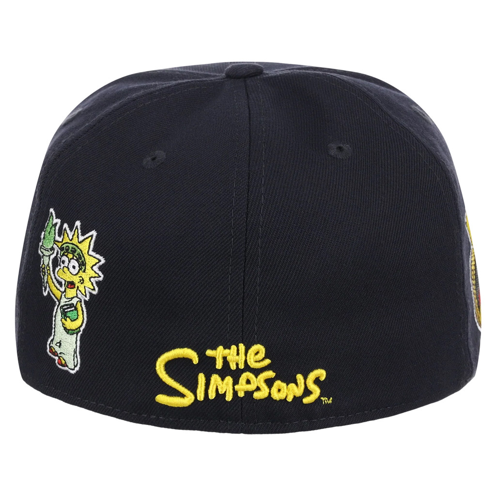 Lids Hat Drop The Simpsons Collection Merch New York Yankees x Simpsons Snapback Hat Embroidered - Kdjoy Lids Hat Drop The Simpsons Collection Merch New York Yankees x Simpsons Snapback Hat Embroidered - Kdjoy