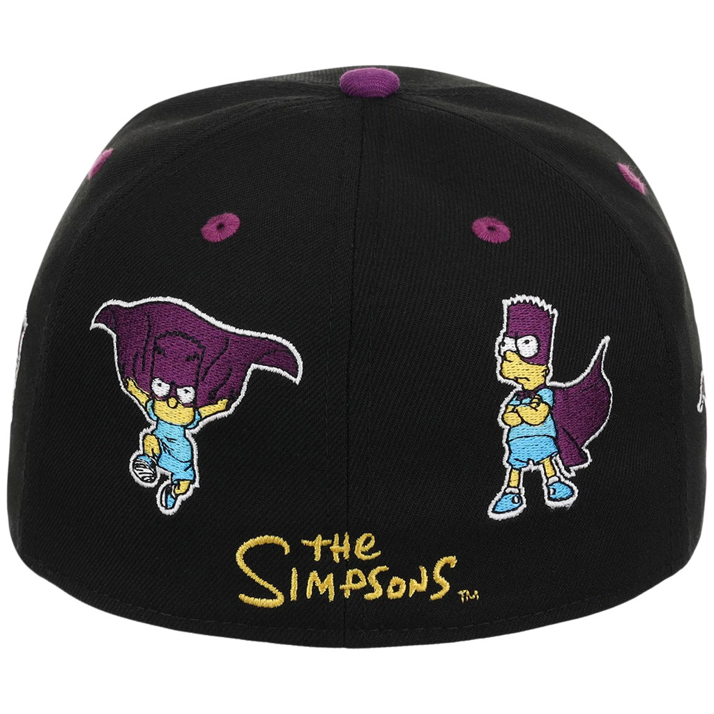 Lids Hat Drop The Simpsons Fitted Collection Merch Bartman Snapback Hat Embroidered Him Gifts - Kdjoy Lids Hat Drop The Simpsons Fitted Collection Merch Bartman Snapback Hat Embroidered Him Gifts - Kdjoy