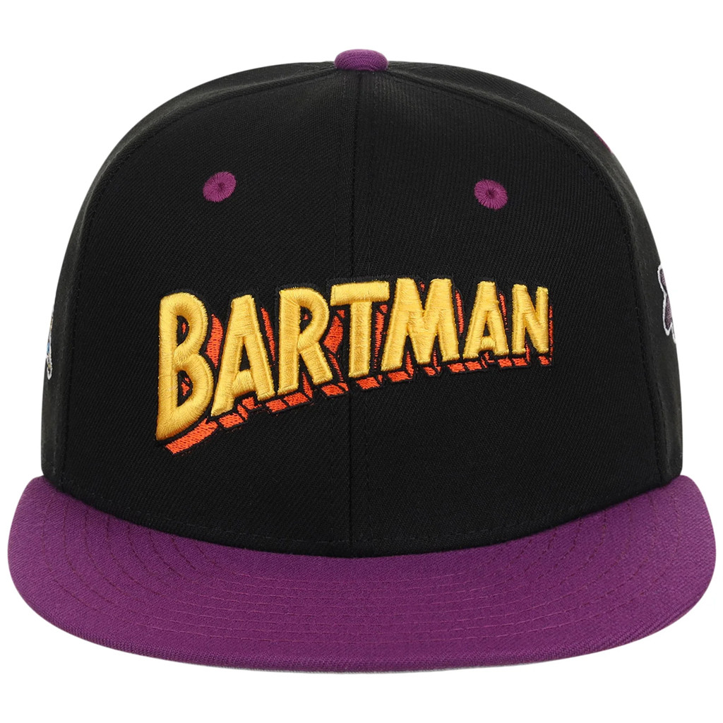 Lids Hat Drop The Simpsons Fitted Collection Merch Bartman Snapback Hat Embroidered Him Gifts - Kdjoy Lids Hat Drop The Simpsons Fitted Collection Merch Bartman Snapback Hat Embroidered Him Gifts - Kdjoy