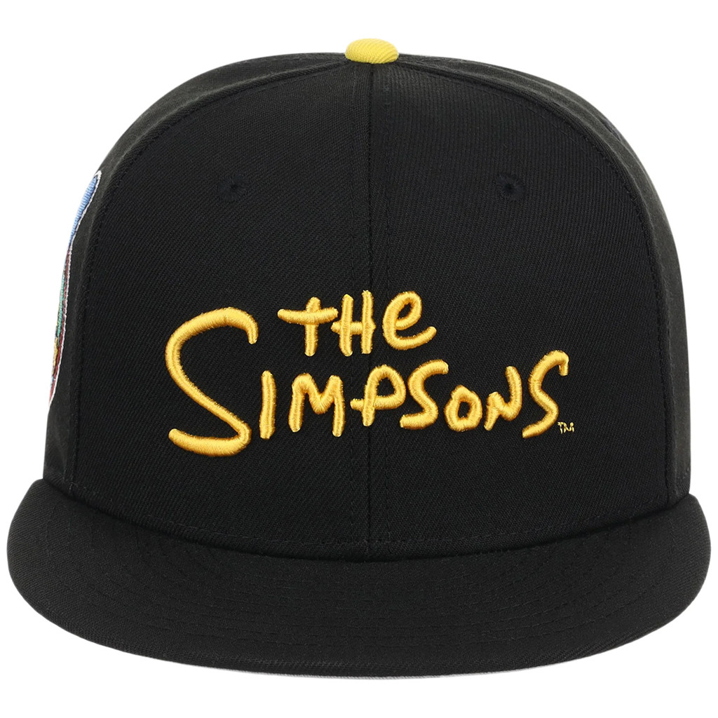 Lids Hat Drop The Simpsons Fitted Collection Merch The Simpsons Snapback Hat Embroidered Gifts - Kdjoy