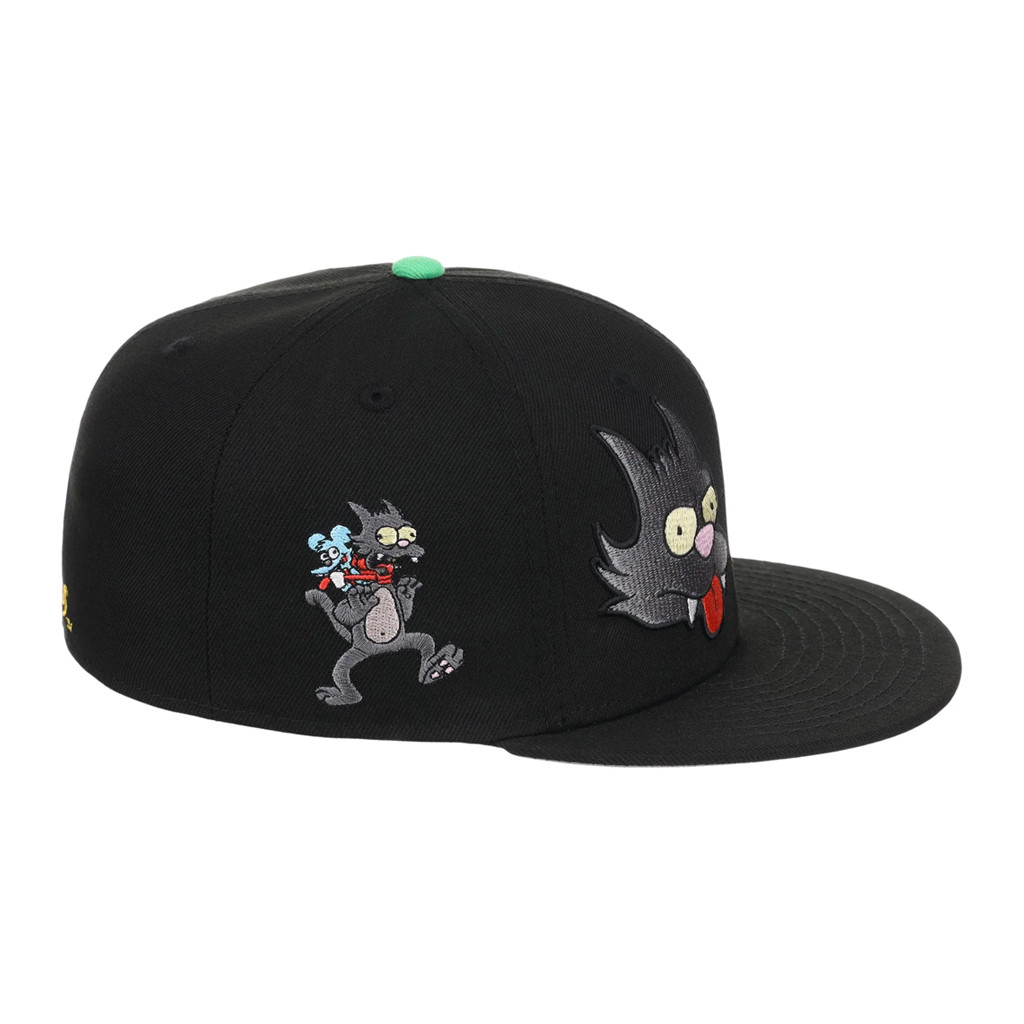 Lids Hat Drop The Simpsons Fitted Collection Merch Whammy Snapback Hat Embroidered Son Gifts - Kdjoy