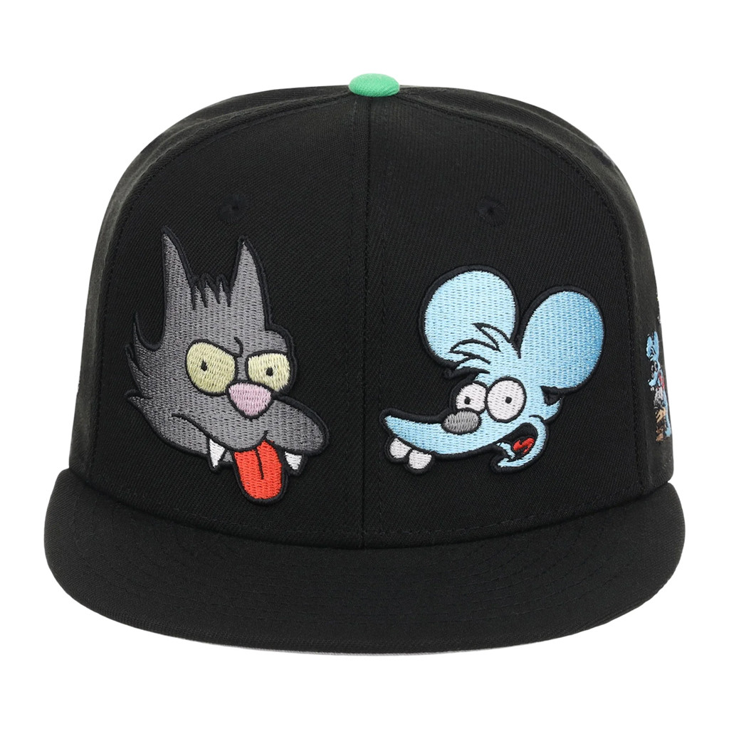 Lids Hat Drop The Simpsons Fitted Collection Merch Whammy Snapback Hat Embroidered Son Gifts - Kdjoy