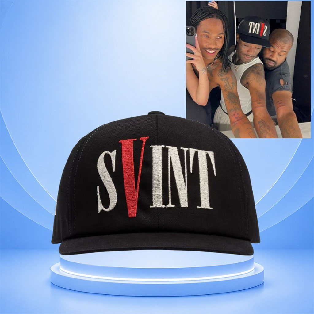 Lil Uzi Vert Saint Michael X Vlone Logo Cap 2026 Embroidered Best Gifts For Fans - Kdjoy