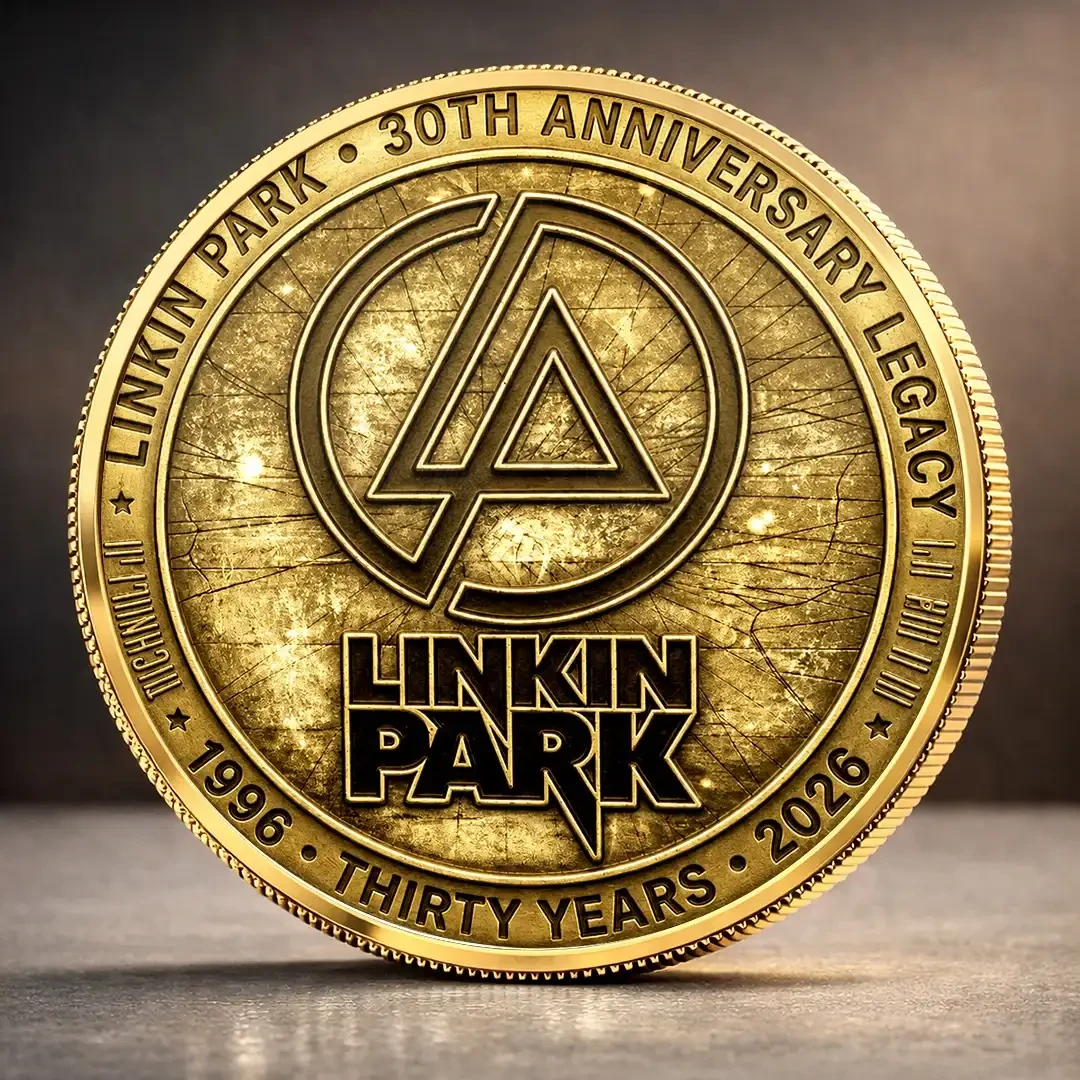 Linkin Park 30th Anniversary Legacy Commemorative Coin Linkin Park Merchandise Fans Gifts - Kdjoy