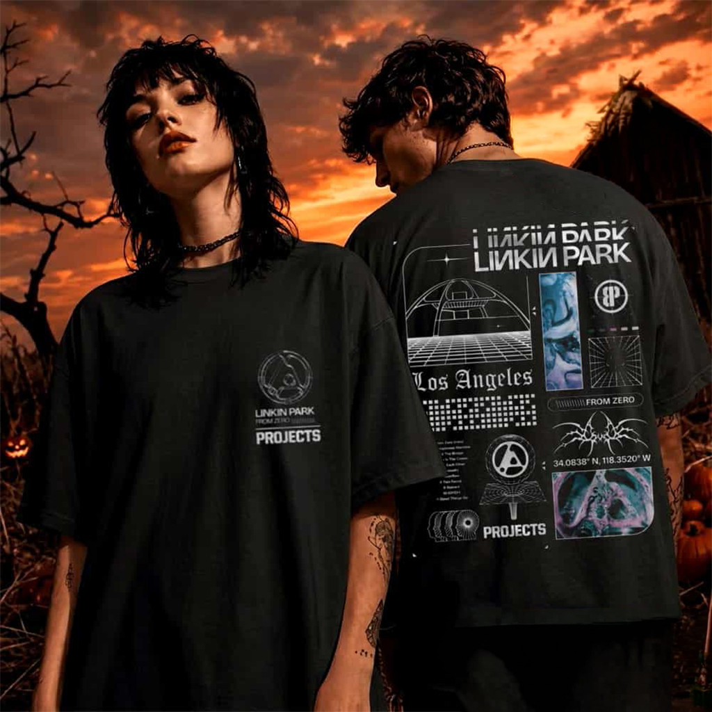 Linkin Park Brooklyn Projects Los Angeles 2026 T-Shirt Linkin Park Merch Gift Ideas For Him - Kdjoy