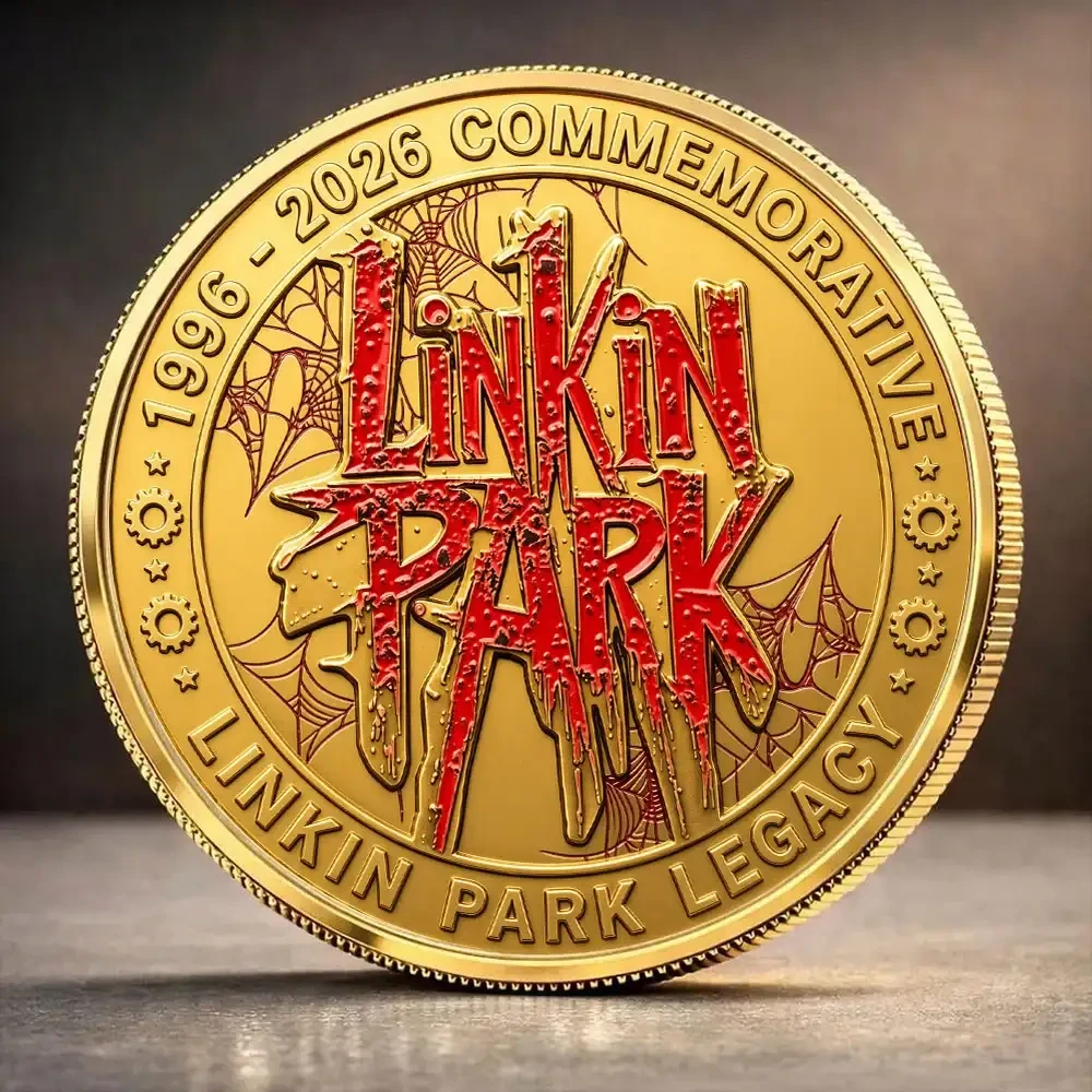 Linkin Park Legacy 30th Anniversary Commemorative Coin Linkin Park Merch Gifts For Rock Fan - Kdjoy