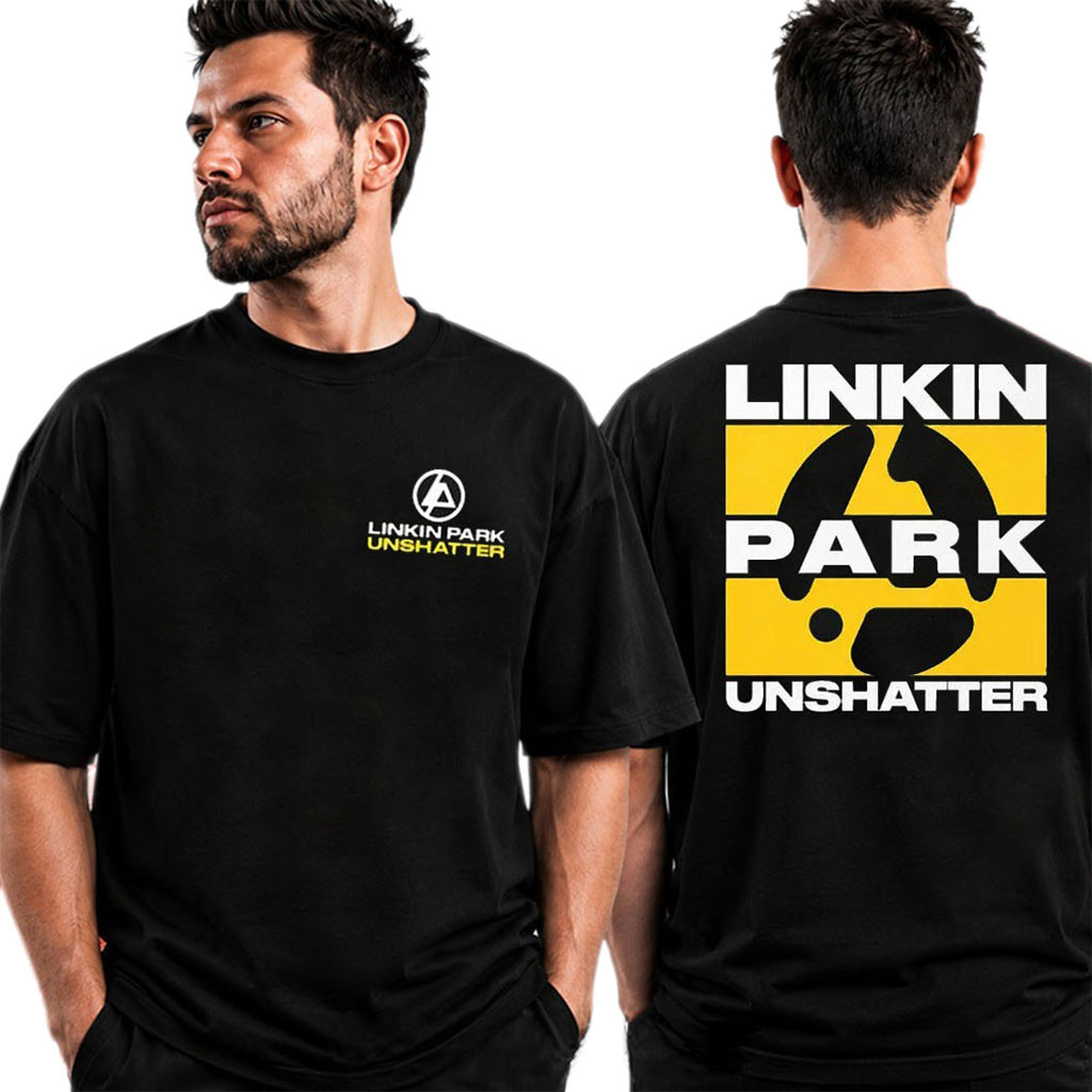 Linkin Park Merch 2026 Unshatter Movie Logo T-Shirt Presents For Rock Music Lovers - Kdjoy