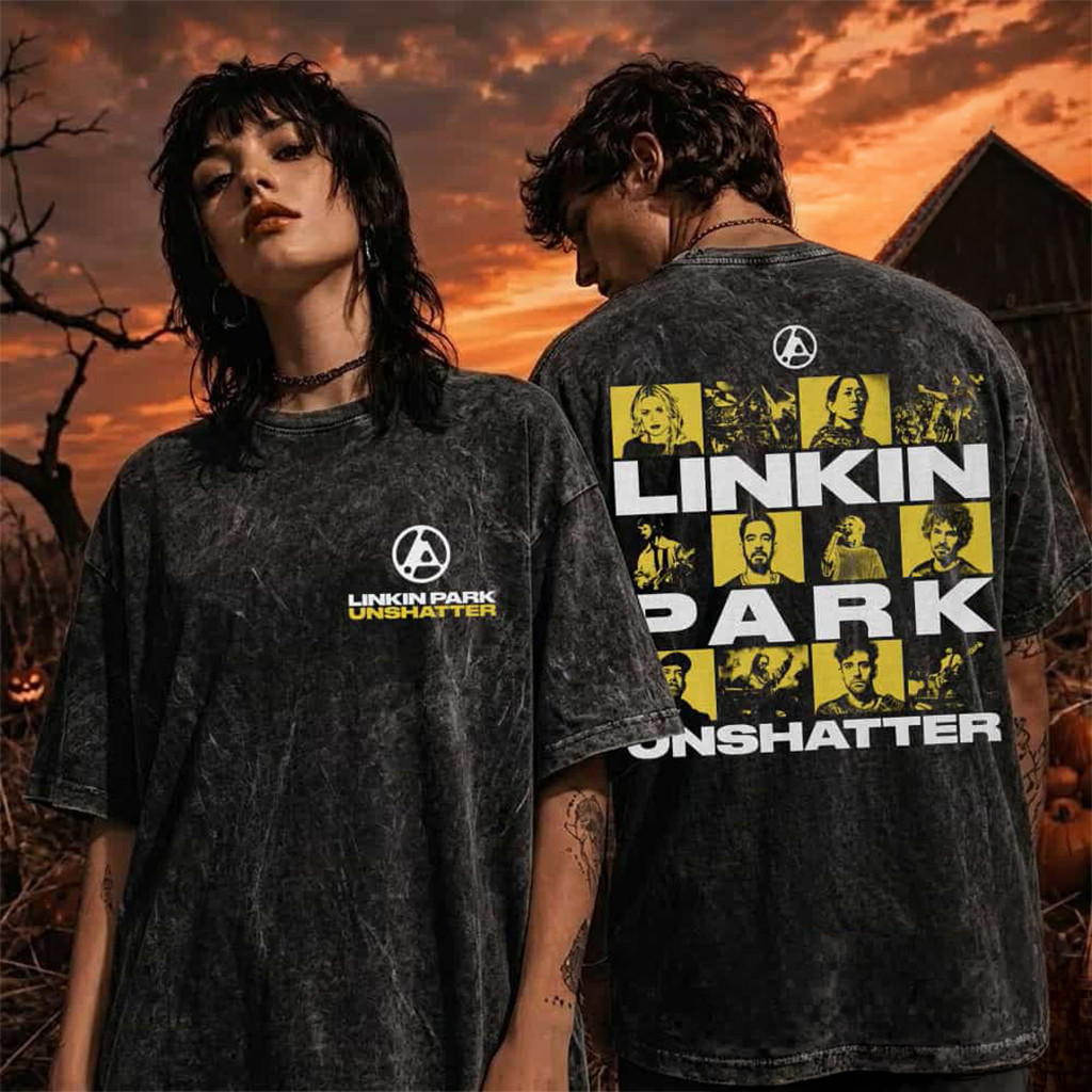 Linkin Park Unshatter Movie 2026 Shirt The Hardest Part Of Ending Is Starting Again T-Shirt Black - Kdjoy