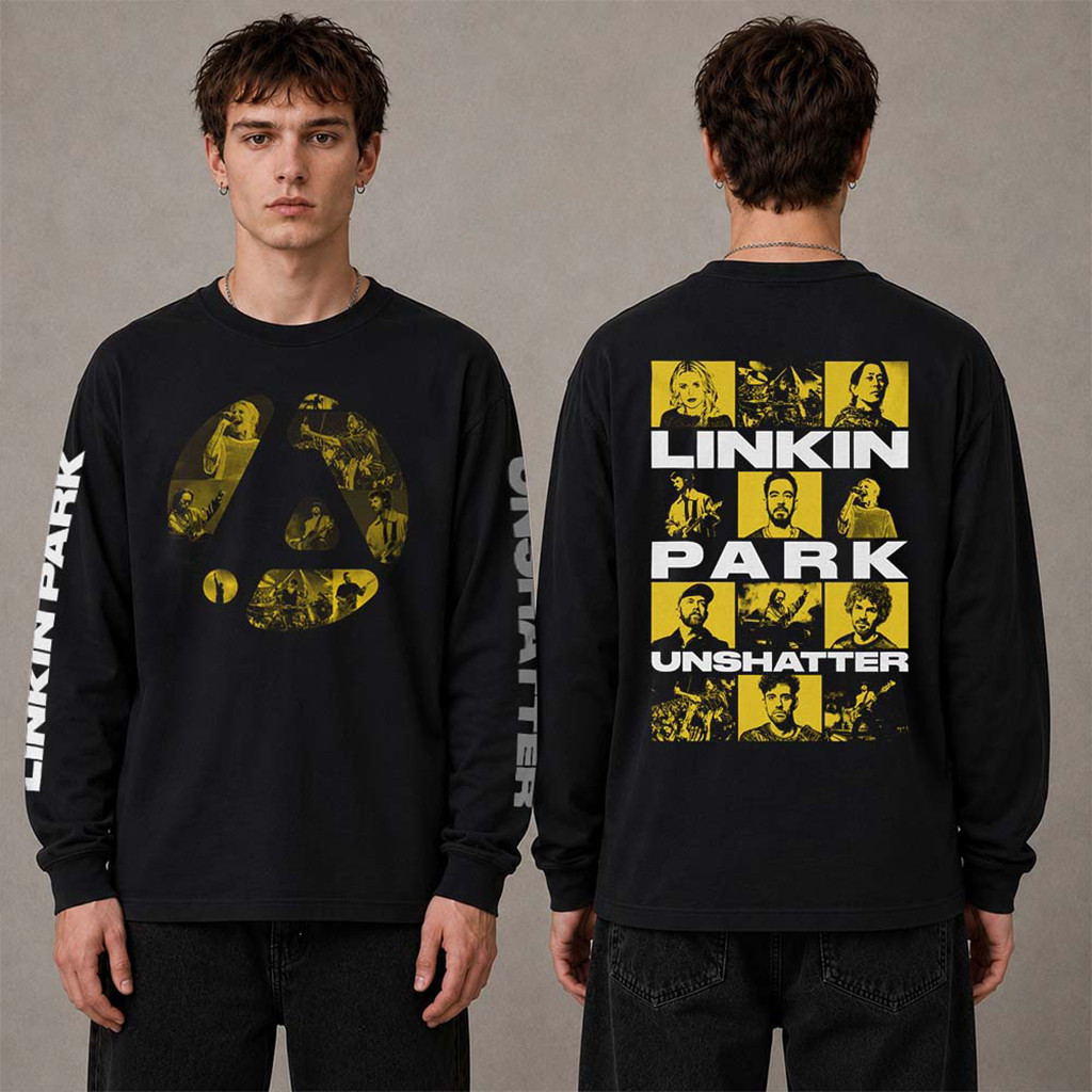 Linkin Park Unshatter Movie Long Sleeve Shirt Linkin Park Merch Gifts For Husband - Kdjoy