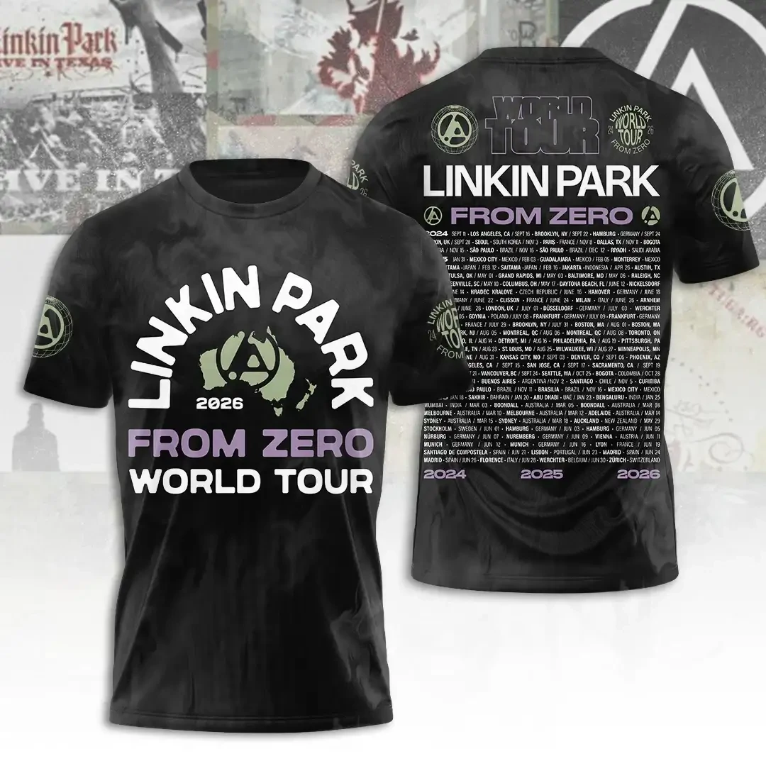 Linkin Park World Tour 2026 T-Shirt Linkin Park From Zero Shirt Gifts For Brother - Kdjoy Linkin Park World Tour 2026 T-Shirt Linkin Park From Zero Shirt Gifts For Brother - Kdjoy