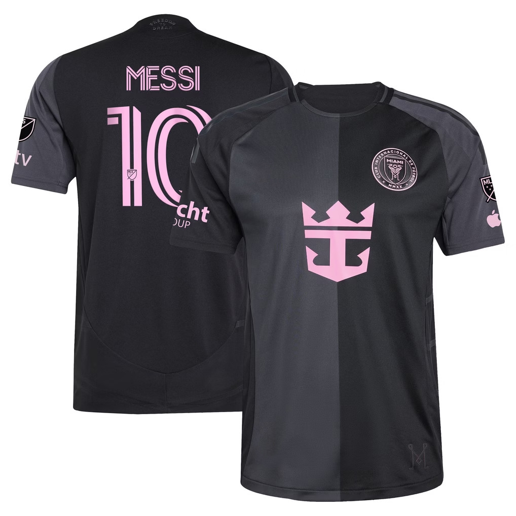 Lionel Messi Jersey Shirt #10 Inter Miami CF Merch 2025 The Fortitude Kit Jersey Black Fan Gear - Kdjoy Lionel Messi Jersey Shirt #10 Inter Miami CF Merch 2025 The Fortitude Kit Jersey Black Fan Gear - Kdjoy
