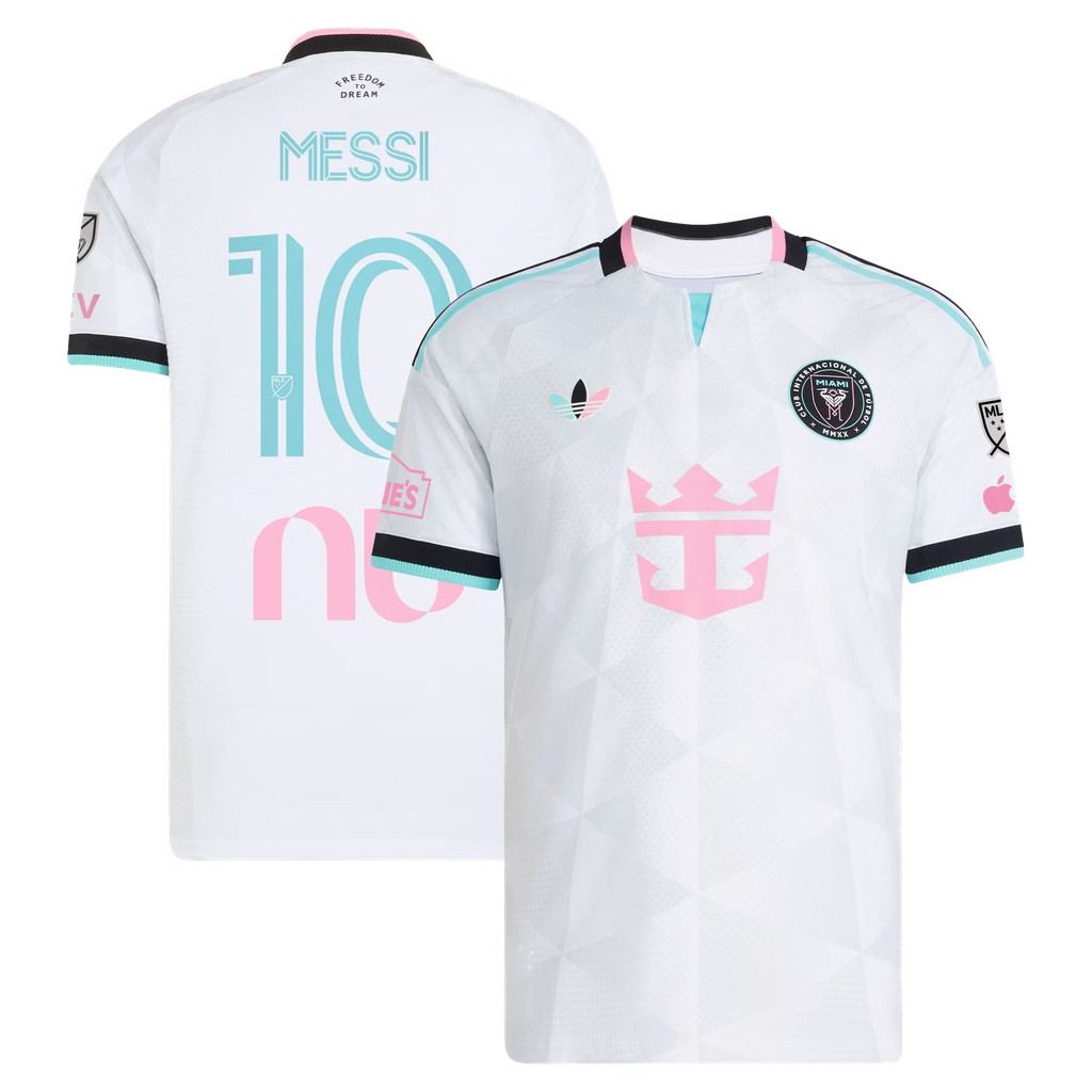 Lionel Messi Jersey Shirt White Inter Miami CF Merch 2026 Third On-Field Jersey M10 Merch - Kdjoy Lionel Messi Jersey Shirt White Inter Miami CF Merch 2026 Third On-Field Jersey M10 Merch - Kdjoy