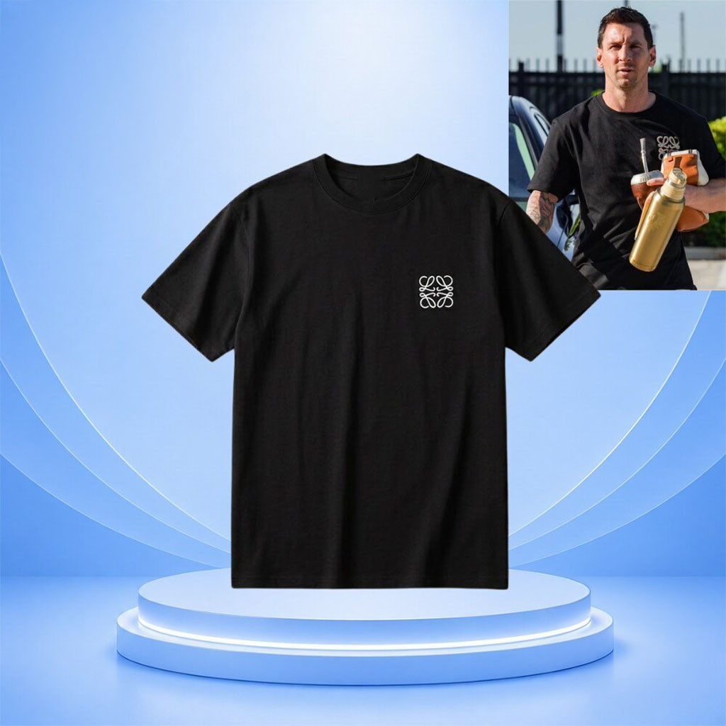 Lionel Messi Loewe Anagram Regular Shirt 2026 Lionel Messi Merch Gifts For Fans - Kdjoy