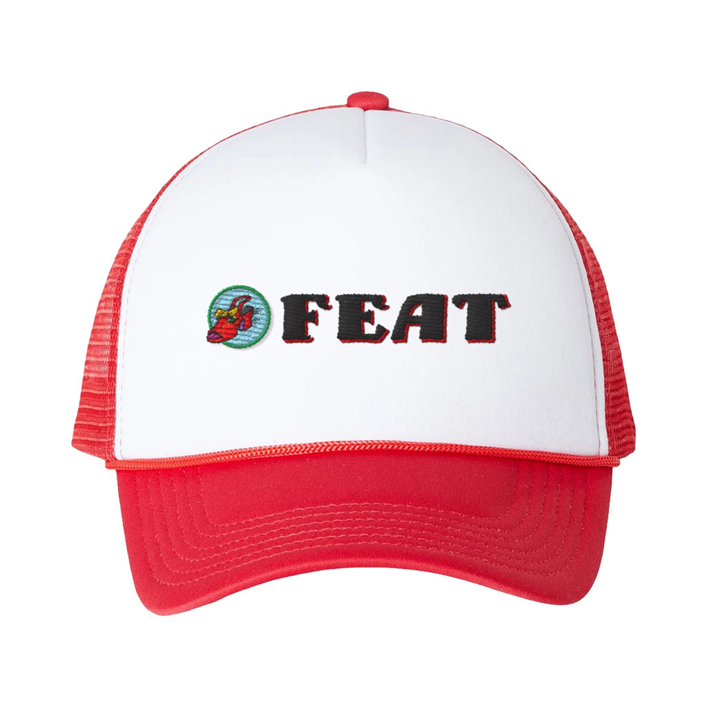 Little Feat Merch 2026 FEAT Trucker Hat Embroidered Gift Ideas For Rock Band Fans - Kdjoy
