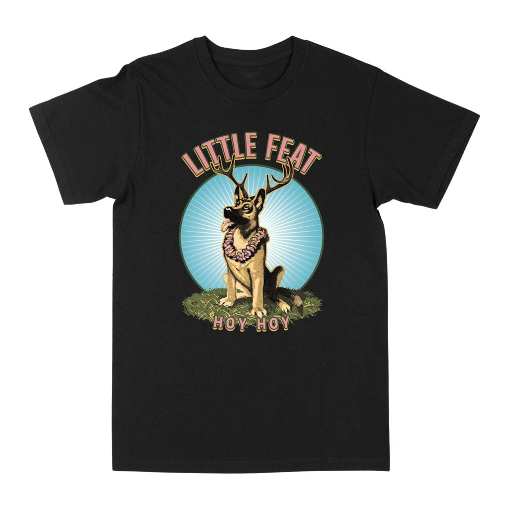Little Feat Merch 2026 Hoy Dog T-Shirt Gifts For Rock Music Lovers - Kdjoy