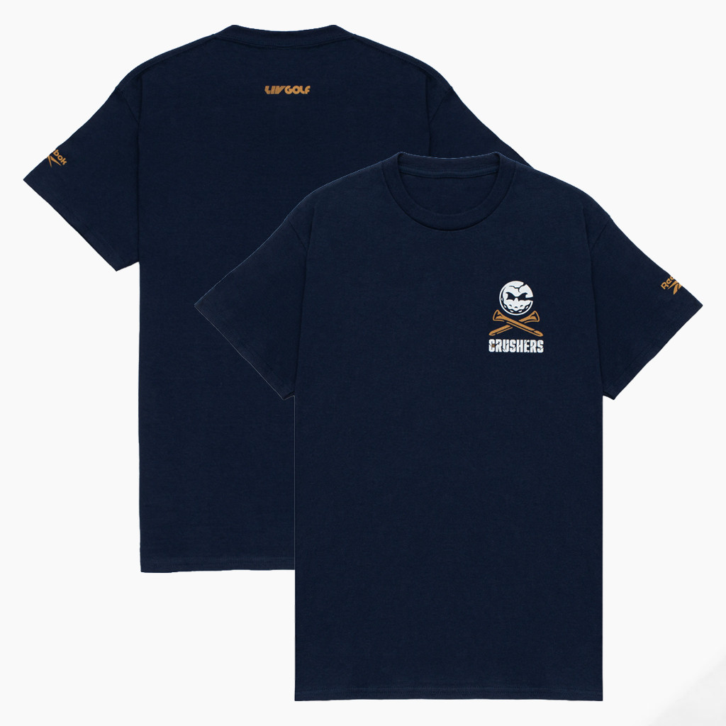 LIV Golf Merch 2026 Crushers GC Stacked Logo T-Shirt Golf Presents For Dad - Kdjoy LIV Golf Merch 2026 Crushers GC Stacked Logo T-Shirt Golf Presents For Dad - Kdjoy