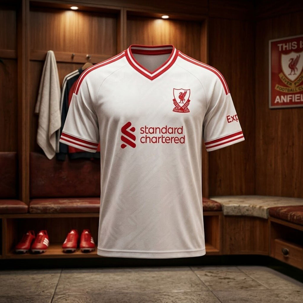 Liverpool FC 26 27 Away Kit Jersey Shirt Liverpool FC Merch Birthday Ideas For Brothers - Kdjoy Liverpool FC 26 27 Away Kit Jersey Shirt Liverpool FC Merch Birthday Ideas For Brothers - Kdjoy
