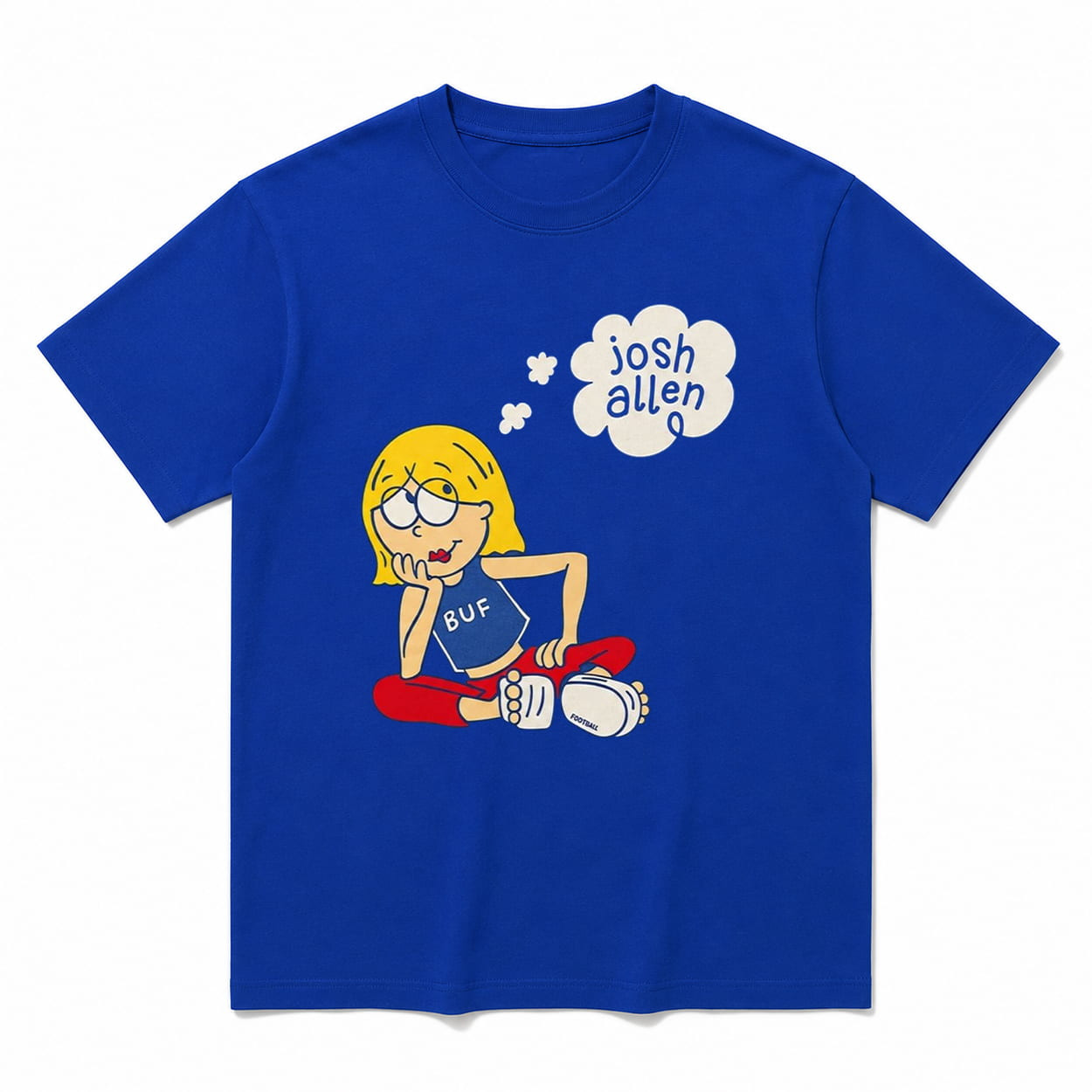 Lizzie McGuire Josh Allen Shirt Buffalo Bills Merch Best Gifts For Football Fans - Kdjoy