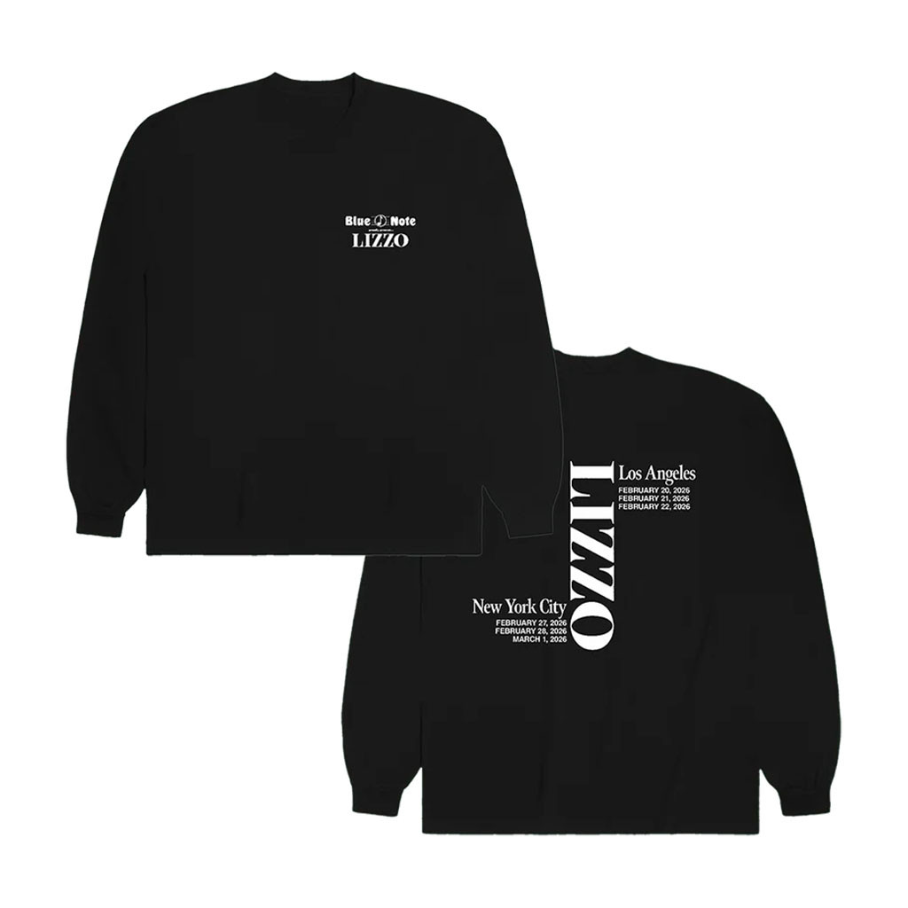 Lizzo Merch 2026 Blue Note Long Sleeve Shirt Best Gifts For Music Lovers - Kdjoy
