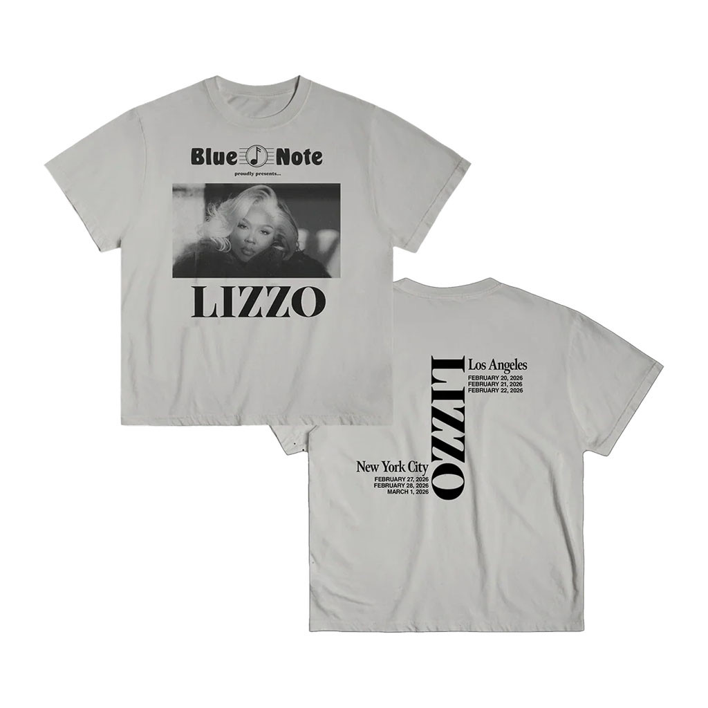 Lizzo Merch 2026 Blue Note T-Shirt Gift Ideas For Music Lovers - Kdjoy