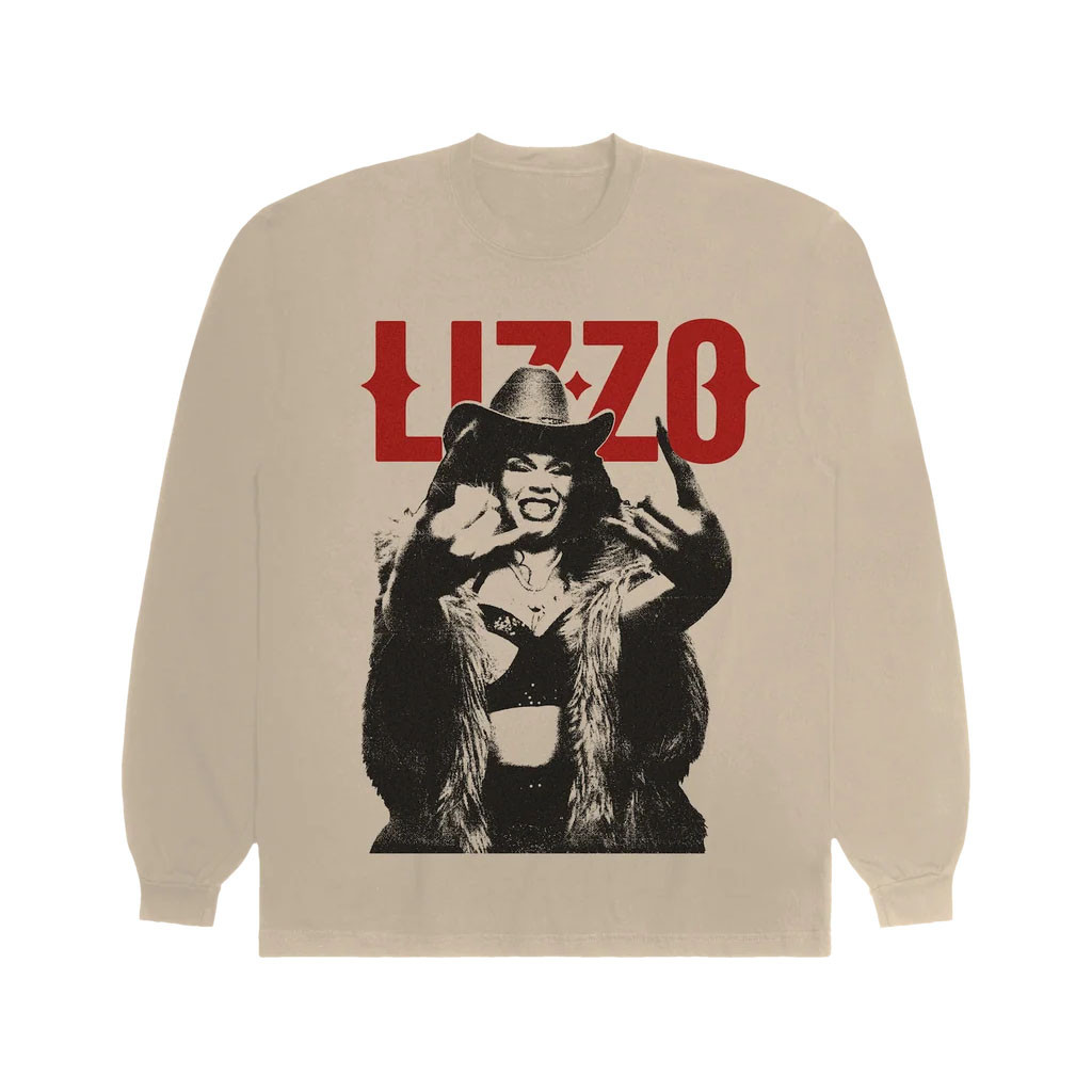 Lizzo Merch 2026 Houston Rock Long Sleeve Shirt Best Gift For Rap Fans - Kdjoy