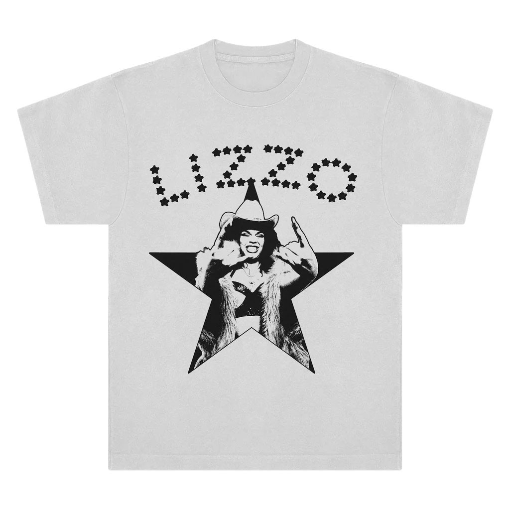 Lizzo Merch 2026 Houston Star T-Shirt Cool Gifts For Music Lovers - Kdjoy Lizzo Merch 2026 Houston Star T-Shirt Cool Gifts For Music Lovers - Kdjoy