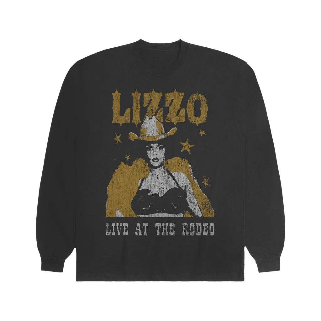 Lizzo Merch 2026 Live At The Rodeo Long Sleeve Shirt Gift Ideas For Rap Fans - Kdjoy