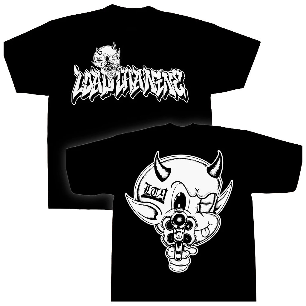 Load Tha Nine Merch 2026 Devil T-Shirt Black Load Tha Nine Shirt Present For Band Fans - Kdjoy Load Tha Nine Merch 2026 Devil T-Shirt Black Load Tha Nine Shirt Present For Band Fans - Kdjoy