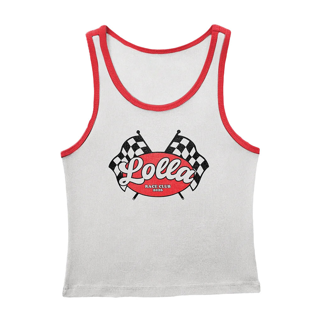 Lollapalooza Merch 2026 Lolla Race Club Tank Top Special Gifts For Girlfriend - Kdjoy Lollapalooza Merch 2026 Lolla Race Club Tank Top Special Gifts For Girlfriend - Kdjoy