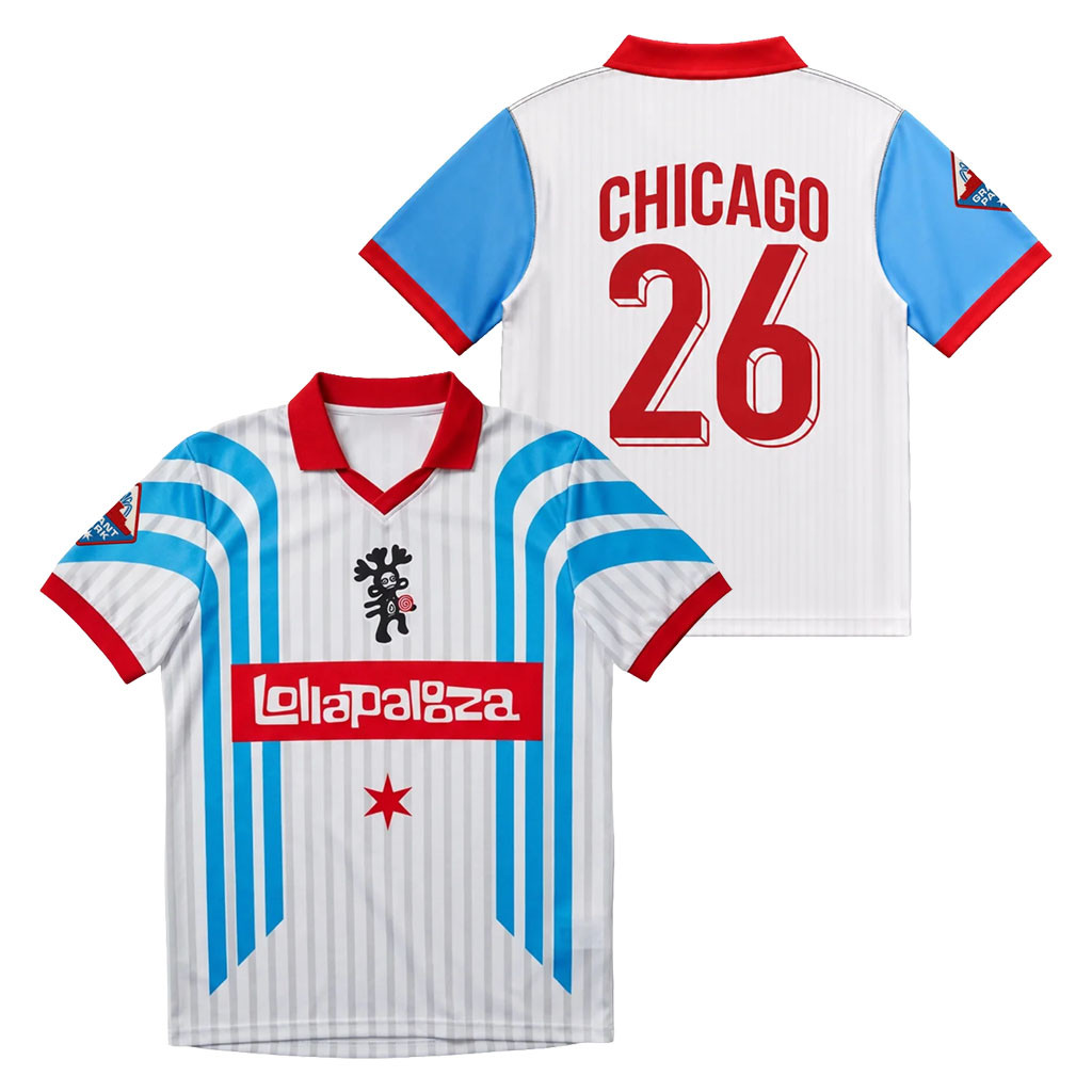 Lollapalooza Merch 2026 Lolla Soccer Jersey Lolla Chicago Merch Present For Music Lovers - Kdjoy