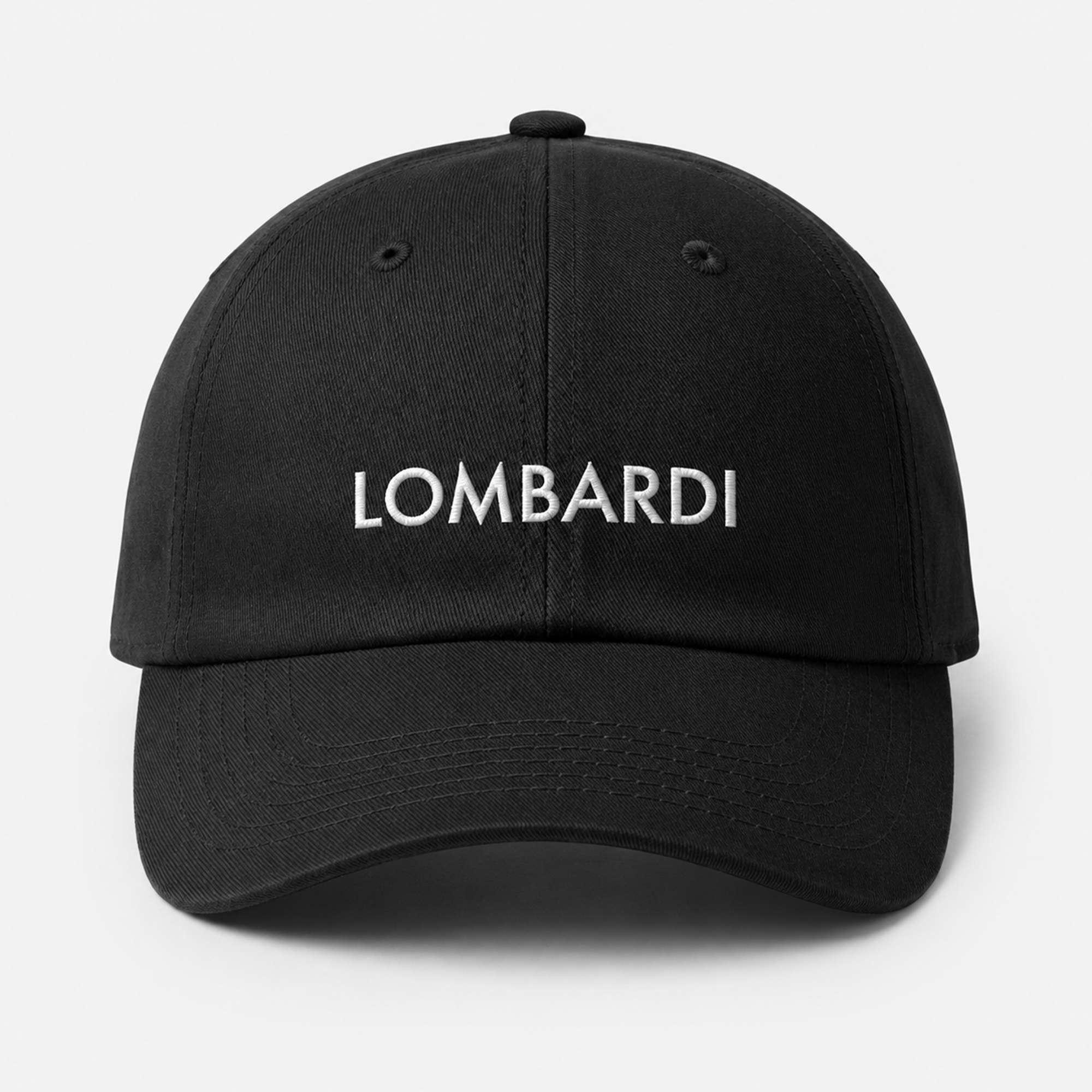 Lombardi Hat Embroidered Birthday Presents For Boyfriend - Kdjoy