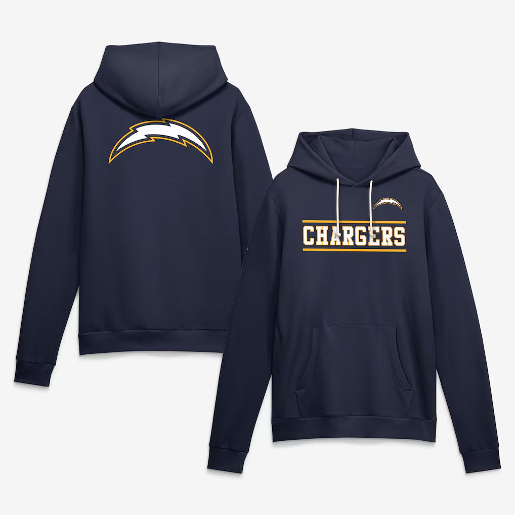 Los Angeles Chargers Merch 2026 LA Chargers Standard Issue Replay Alternate Hoodie Gift For Fan - Kdjoy