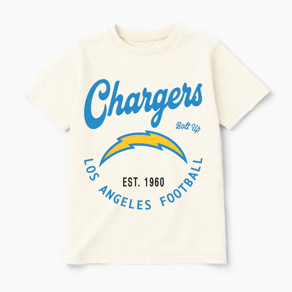 Los Angeles Chargers Merch 2026 LA Chargers You Know Our Name T-Shirt Present For Football Fans - Kdjoy