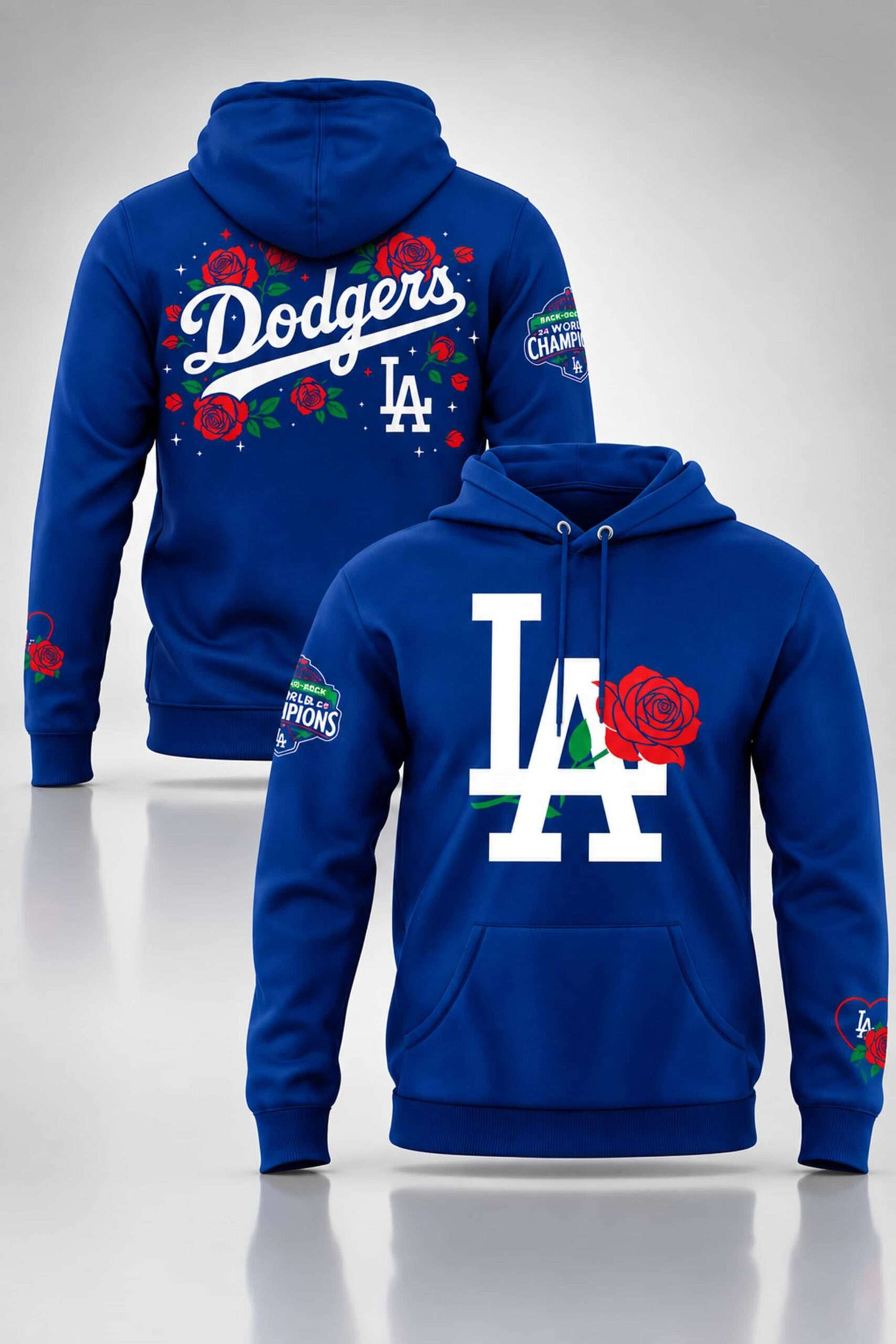 Los Angeles Dodgers x Date Night 2026 Hoodie Dodgers Merch Gifts For Baseball Fans - Kdjoy