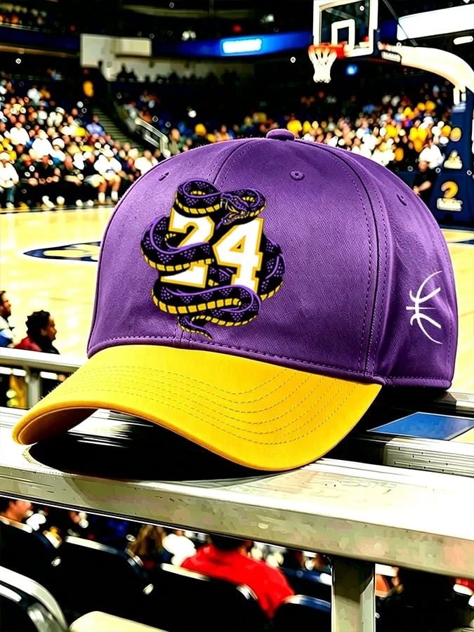 Los Angeles Lakers Kobe Bryant #24 Basketball Hat LA Lakers Merch Gift For Basketball Lover - Kdjoy Los Angeles Lakers Kobe Bryant #24 Basketball Hat LA Lakers Merch Gift For Basketball Lover - Kdjoy